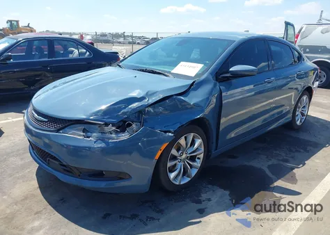 2015 Chrysler 200 S z USA, uszkodzony, nr VIN 1C3CCCBB4FN670400